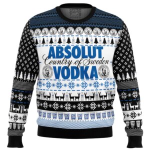 Absolut Vodka Ugly Christmas Sweater