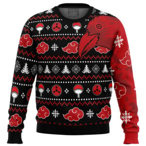 Akatsuki Itachi Symbolic Crows Christmas Sweater