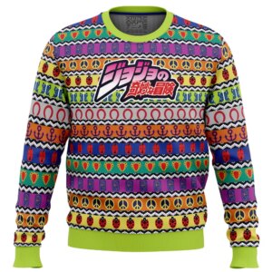 All Symbols Pattern Jojo's Bizarre Adventure Christmas Sweater