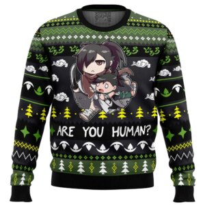 Are You Human Dororo Ugly Christmas Sweater