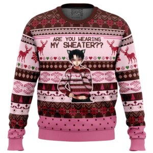 Are You Wearing My Sweater?? Attack on Titan Ugly Christmas Sweaters