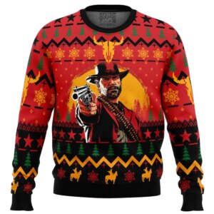 Arthur Morgan Red Dead Redemption Ugly Christmas Sweater