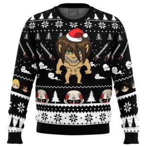 Attack Titan Attack On Titan Ugly Christmas Sweater