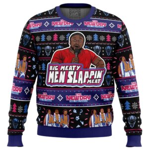 Big Meaty Men Slappin Meat The New Day Ugly Christmas Sweater