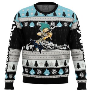 Black Star Soul Eater Ugly Christmas Sweater