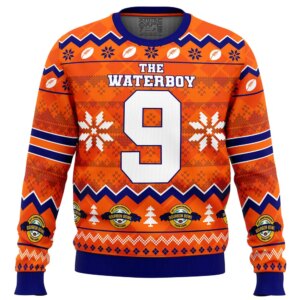 Bobby Boucher The Waterboy Ugly Christmas Sweater