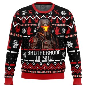 Brotherhood of Nod Command and Conquer Ugly Christmas Sweater