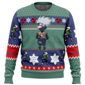 Christmas Chibi Kakashi Hatake Shippuden Christmas Sweater