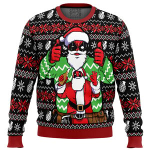 Christmas Deadpool Marvel Ugly Christmas Sweater