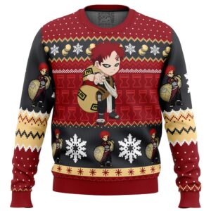 Christmas Gaara Shippuden Ugly Christmas Sweater