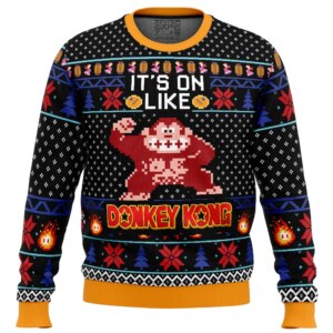 Christmas Kong Donkey Kong Ugly Christmas Sweater