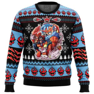 Christmas Party Tengen Toppa Gurren Lagann Ugly Christmas Sweater