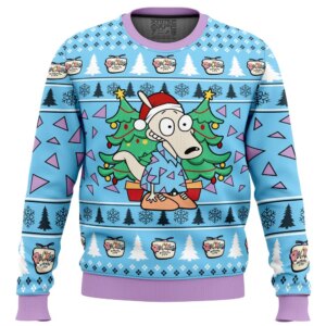 Christmas Rocko Rocko's Modern Life Ugly Christmas Sweater