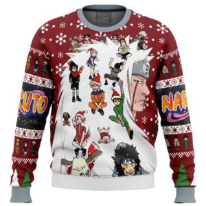 Christmas Shippuden Characters Shippuden Ugly Christmas Sweater