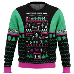 Christmas Squid Game Ugly Christmas Sweater