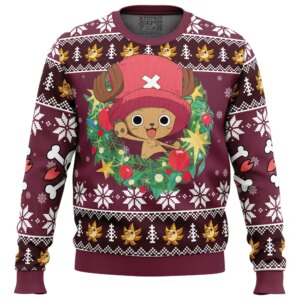 Christmas Tony Tony Chopper One Piece Ugly Christmas Sweater