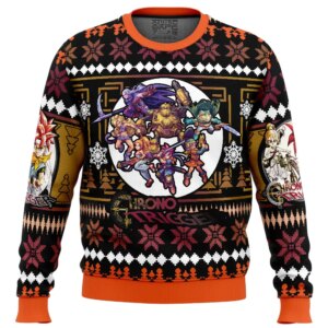 Chrono Heroes Chrono Trigger Ugly Christmas Sweater