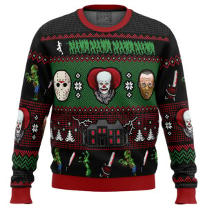 Classic Horror Christmas Ugly Christmas Sweater