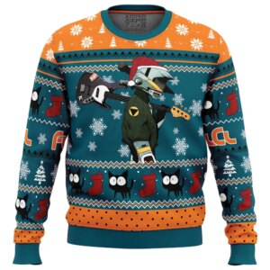 Cool Guitar Canti Fooly Cooly FLCL Ugly Christmas Sweater