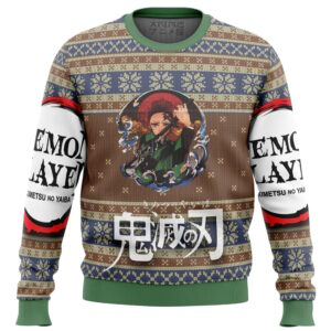 Demon Slayer Alt Ugly Christmas Sweater