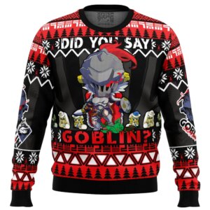 Did You Say Goblin? Goblin Slayer Ugly Christmas Sweater