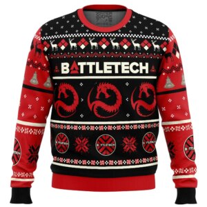 Draconis Battletech Ugly Christmas Sweater