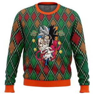 Dragon Ball Z SSJ4 Goku Ugly Christmas Sweater