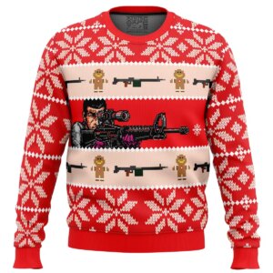 Duke Togo Golgo 13 Ugly Christmas Sweater