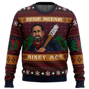 Eenie Meenie The Walking Dead Ugly Christmas Sweater