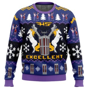 Excellent Bill and Ted Ugly Christmas Sweater