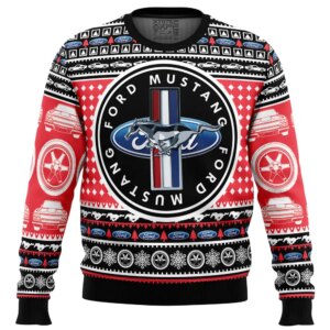 Ford Mustang Ugly Christmas Sweater