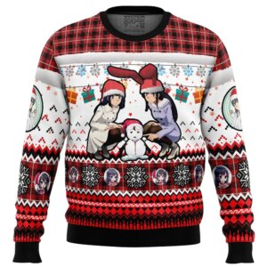 Sad Snowman Rascal Does Not Dream of Bunny Girl Senpai Ugly Christmas Sweater