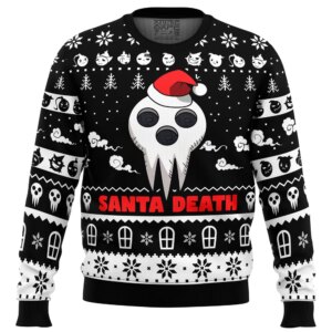 Santa Death Soul Eater Ugly Christmas Sweater