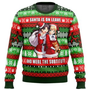 Santa Is On Leave Fate Ugly Christmas Sweater