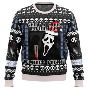 Scream Holiday Ugly Christmas Sweater