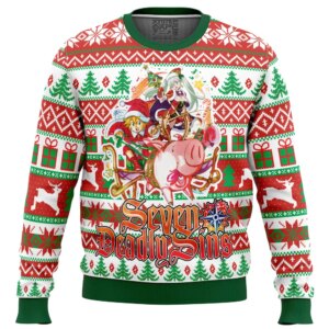 Seven Deadly Sins Alt Ugly Christmas Sweater