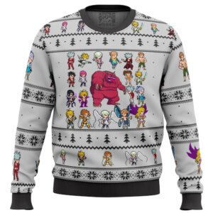 Seven Deadly Sins Sprites Ugly Christmas Sweater