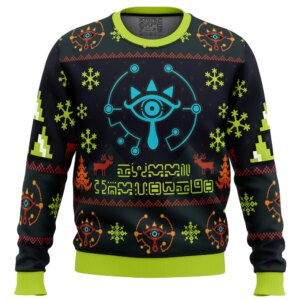 Sheikah Zelda Ugly Christmas Sweater