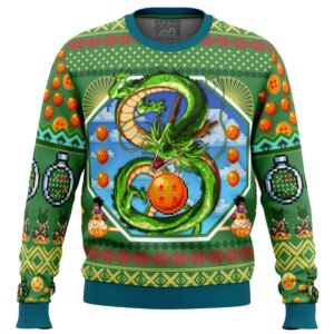 Shenron Dragon Ball Z Ugly Christmas Sweater