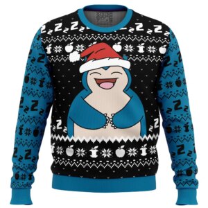 Snorlax Holiday Pokemon Ugly Christmas Sweater