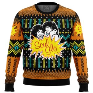 Soul Glo Coming To America Ugly Christmas Sweater