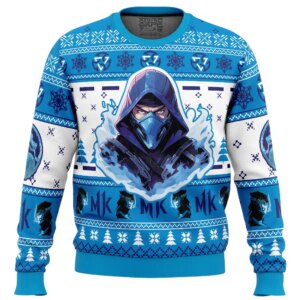 Sub Zero Mortal Kombat Ugly Christmas Sweater