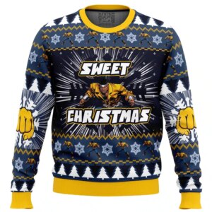 Sweet Christmas Luke Cage Marvel Ugly Christmas Sweater