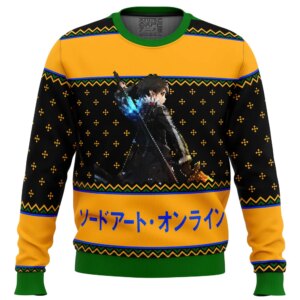 Sword Art Online Beater Ugly Christmas Sweater