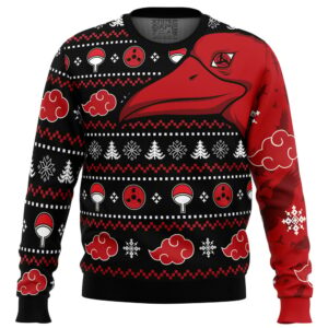 Symbolic Crows Akatsuki Itachi Ugly Christmas Sweater