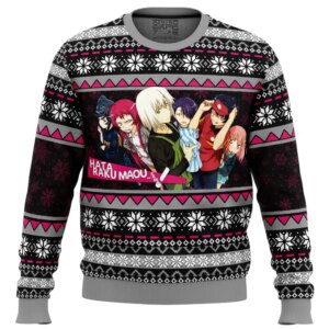 The Devils Crew The Devil is a Part-Timer Ugly Christmas Sweater