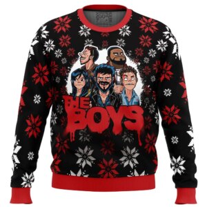 The Gorillaz Boys The Boys Ugly Christmas Sweater