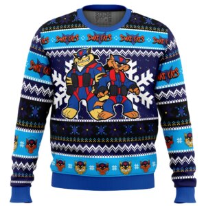 The Radical Squadron Swat Kats Ugly Christmas Sweater