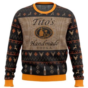 Tito's Vodka Ugly Christmas Sweater