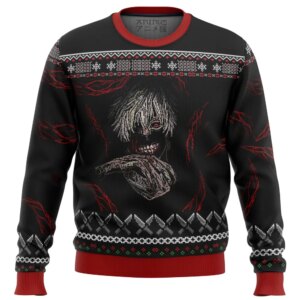 Tokyo Ghoul Dark Kaneki Ugly Christmas Sweater